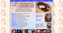 Desktop Screenshot of naturalarches.org